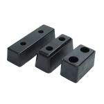 Rubber Accessories Heavy Duty Rubber Door Buffer Multiple Sizes Black Color