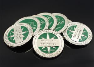 China Custom metal game coin double-side stoving varnish electroplating props game coin lucky coin factory