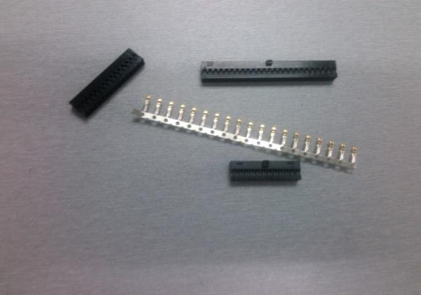 2mm Pitch Lvds Display Connector Double Row Wire Housing With Bump for Pin