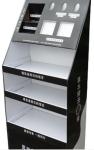 Floor-standing paper display rack, electronic product mobile phone promotion