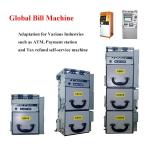 Cash Bill Bill Dispenser Machine World Wide Denomination Dispensing Front Back
