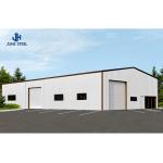 Painted Light Structural Construction Materials Prefab Metal Steel Buildings