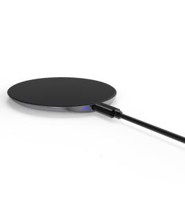 China 100mm 12V1.25A 15W QI Wireless Charger Pad factory
