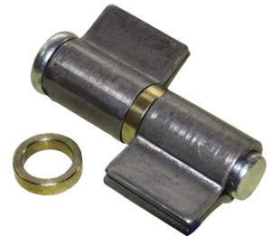 China Welding hinge heavy duty H606A, with steel washer, material: steel, finishing:self color or zinc plating factory