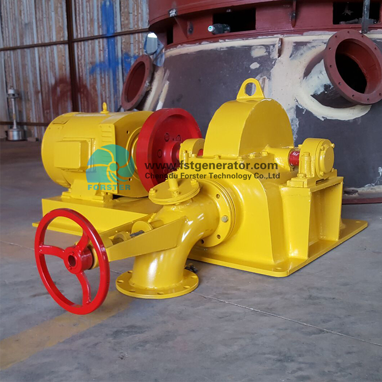 On Grid / Off Grid Water Turbine Generator Equipped With Detection System