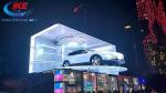 Naked Eye 3D Curved LED Display Screen 1920hz For Mall Facade Advertising