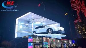 China Outdoor 3D LED Screen Display P6.25 Curved Fixed LED Display Screen CE FCC Full Color factory