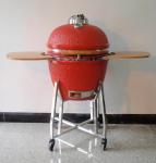 21" Kamado Grills Ceramic BBQ Kamado (Charcoal BBQ)-Red