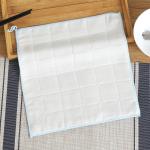 Bamboo Wood Fiber Kitchen Towels Square Shape Customizable Logo Cotton Dish