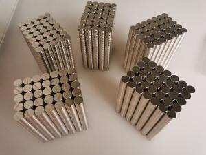 China N52 N42 N35 N30 Industrial Neodymium NdFeb Rare Earth Flat Disc Magnet 10X2mm factory