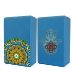 Printed foam yoga brocks wholesale