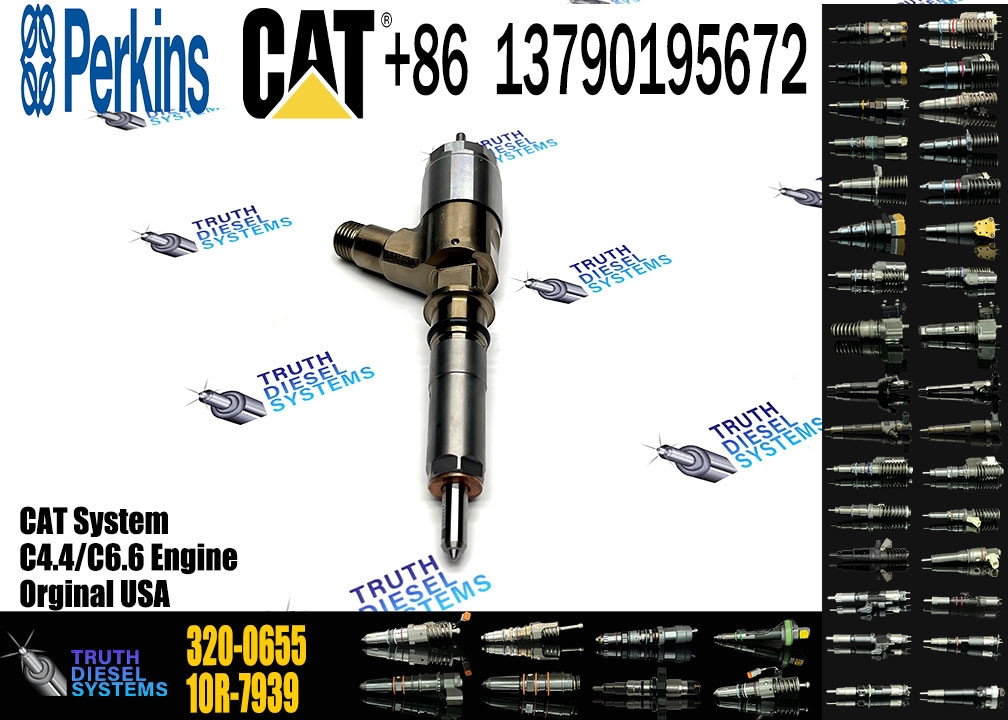 Common Rail Fuel Injector Assembly 2645A751 320-0655 320-0677 320-0690 320-0680 For CAT 6.6 Engine