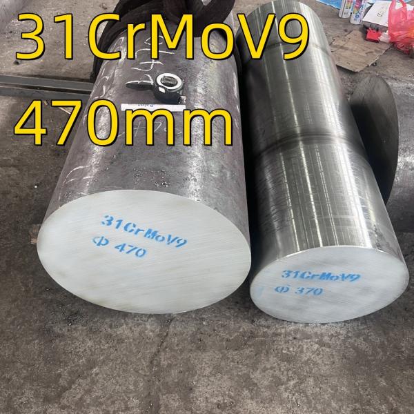 Nitriding Steel Round Bar D 470 mm Material 1.8519 31crmov9 Qt Forged Steel