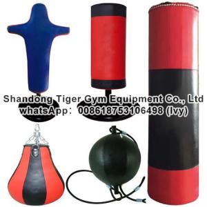 China Boxing equipment sandbag / Column Tumbler /  Human Shape Tumbler / speed ball factory