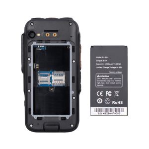 China Inrico S100 4G 4G LTE Global Server Deployment Front Camera 2MP Rear Camera 13MP One-Click SOs 2.8 Touch Display Wi-Fi BT NFC Video GPS Android 4000mAh on sale