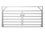 Temporary Square Galvanized Cattle Panels , Steel Yard Panels With Gates