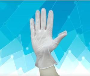 China Natural Latex Disposable Medical Gloves Powdered And Powder Free factory