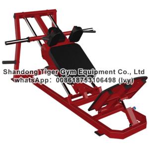 China Strength Fitness Equipment / plate loaded gym fitness equipment / Hack squat (wide angle) factory