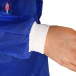 35gsm PP Medical Isolation Gowns Long Short Sleeves Hospital Non Woven