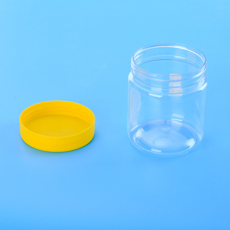 2500ML FDA Oat Plastic Containers Screw Top Lids