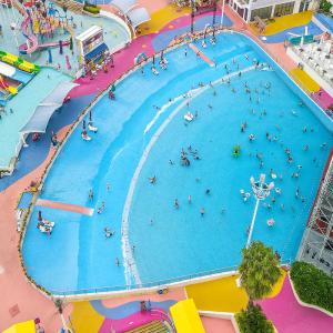 China Relaxing Surf Wave Pool Amusement Water Park Supplies Customized factory