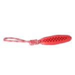 Eco-Friendly Dog Chew Toy with Cotton Rope - Treat Dispensing for Dental Hygiene