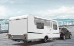 EPA Standard Camper Caravan Trailer With Rear Cooking Cabin Refrigerator