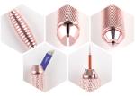 Double Head Disposable Microblading Pen , Rose Gold Eyebrow Embroidery Pen