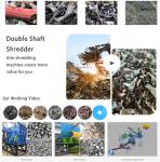 Iron Car Shell Shredder Waste Recycling Metal Barrel Shredder