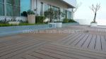 Solid Wood Composite Floor Eco-Friendly WPC Garden Decking Flooring