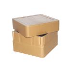 Versatile 6 Gallon Square Fiber Drum Secure Fibre Storage Drums For Chemical