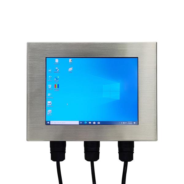 Stainless Steel Case IP67 Waterproof Industrial Touch Panel PC Outdoor Sunlight