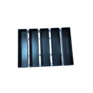 China Rk Bakeware China-Silicone Nonstick Glazed Rusk Cake Tray/Rusk Pan for Industrial Bakeries factory