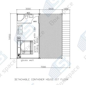 China BOX SPACE Tiny Homes Ready To Ship 3 Bedroom Prefabricated House Luxury Villas Prefab Modular Container House Cyprus factory