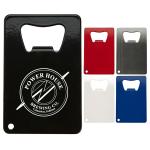 Personalized Stainless Steel Credit Card for Bottle Openers