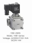 low power Slowly heating-up energy saving solenoid valve