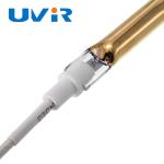 3D Gold Coating Infrared Heater Quartz Tube Electric 45-480V