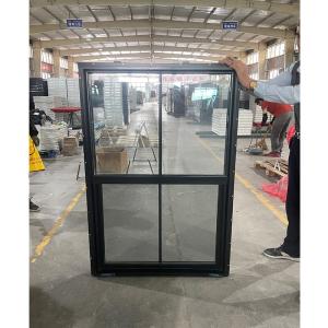 China American Buildings Single Hung Window With Float Glass factory