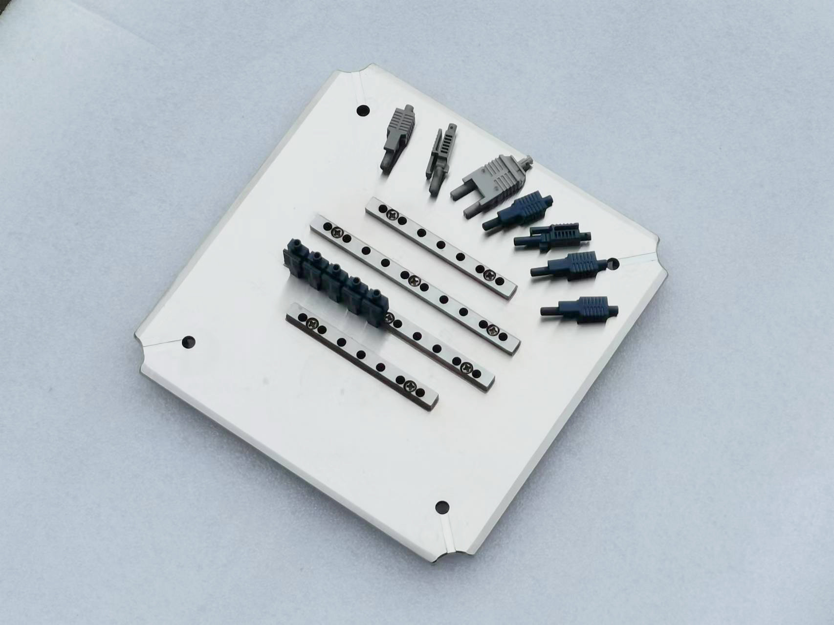 HFBR-4516Z Duplex Latching connector & 4506Z Plastic connector polishing fixture