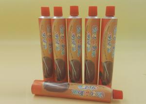China Daily Chemical Aluminum Packaging Tubes Diameter 30 / 35 / 40 Mm Screw Cap factory