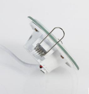 China Glass recessed LED panel light flat SMD2835 Epistar IC driver 12W factory