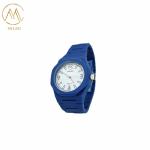 Mineral Dial Window Material Round Case Shape Quartz Wrist Watch