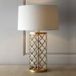 Dining Room Metal Modern Bedside Table Lamp 240V 6500K For Reading Room