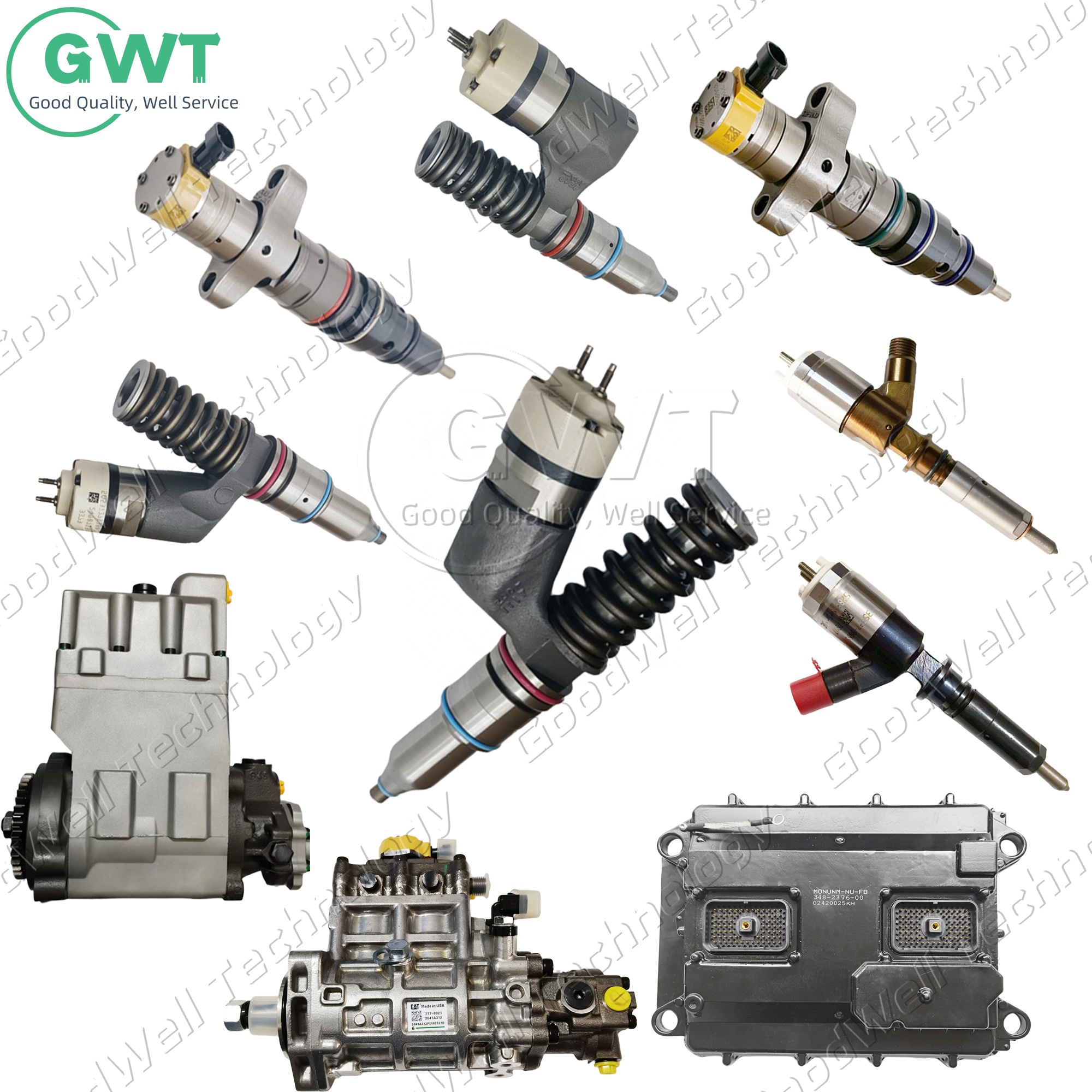 C9 Diesel Injectors Pure Power Injectors 387-9428 387-9427 268-1835