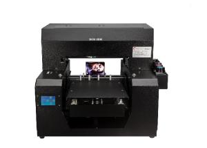 China 250ML Ink Volume Cell Phone Case Printer A3 Flatbed For T Shirt PVC Wood Glass factory