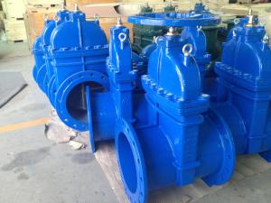 China (DIN) Cast Iron Resilient Gate Valve nor-rising stem factory