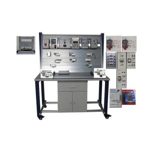China 260kg Engineering Teaching Equipment 2cbm Electrician Trainer Automatization Didactic Bench factory