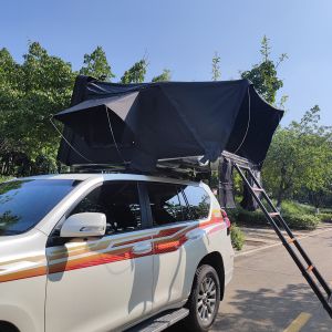 Side Open Hard Shell Roof Top Tent for 4x4 Off-Road SUV Van with Waterproof 2000