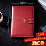 A6 A5 Hardcover Notebook Weekly Planner Leather Journal With Pen Holder