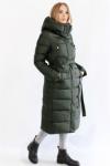 FODARLLOY Wholesale ladies warm hooded cotton-padded clothes slim long down
